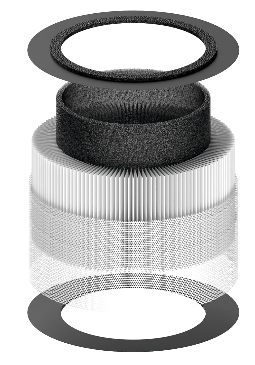 Honeywell Air Touch V1 3-in-1 Compound with Pre-Filter, H13 HEPA & Activated Carbon, Removes 99.97% Allergens, Pollutants, PM2.5, VOCs, Smoke & Odour